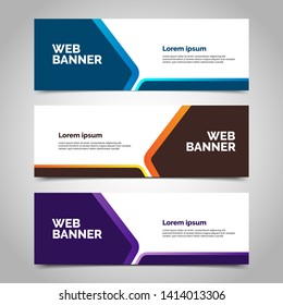 abstract vector banners.modern template design for web