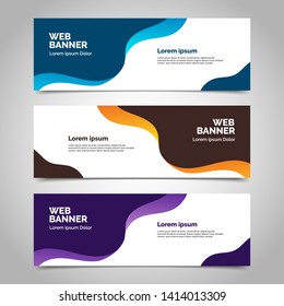 abstract vector banners.modern template design for web