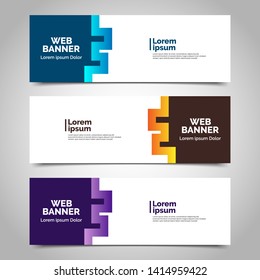 abstract vector banners.modern template design for web