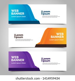 abstract vector banners.modern template design for web