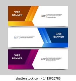abstract vector banners.modern template design for web
