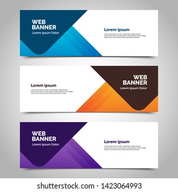 abstract vector banners.modern template design for web