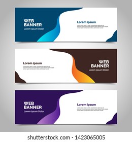 abstract vector banners.modern template design for web