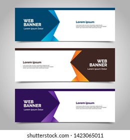 abstract vector banners.modern template design for web