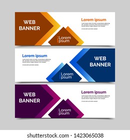 abstract vector banners.modern template design for web