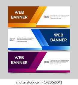 abstract vector banners.modern template design for web