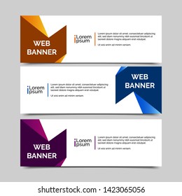 abstract vector banners.modern template design for web