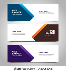 abstract vector banners.modern template design for web