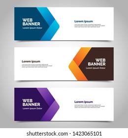 abstract vector banners.modern template design for web