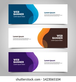 abstract vector banners.modern template design for web