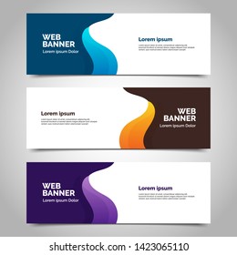 abstract vector banners.modern template design for web