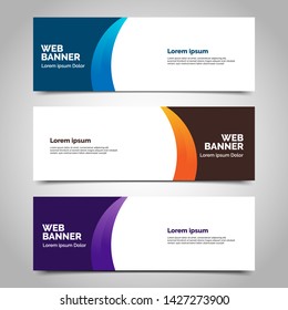 abstract vector banners.modern template design for web