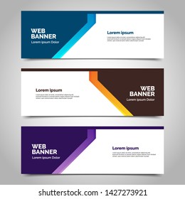 abstract vector banners.modern template design for web