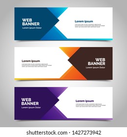 abstract vector banners.modern template design for web