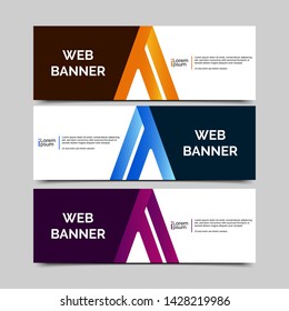 abstract vector banners.modern template design for web