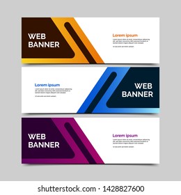 abstract vector banners.modern template design for web
