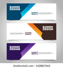 abstract vector banners.modern template design for web