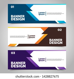 abstract vector banners.modern template design for web
