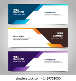 abstract vector banners.modern template design for web