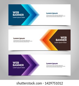 abstract vector banners.modern template design for web