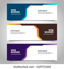 abstract vector banners.modern template design for web