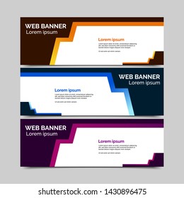 abstract vector banners.modern template design for web