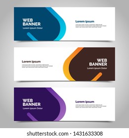 abstract vector banners.modern template design for web