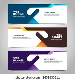 abstract vector banners.modern template design for web