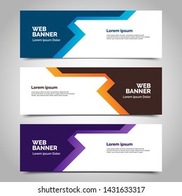 abstract vector banners.modern template design for web