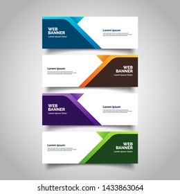 abstract vector banners.modern template design for web