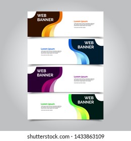 abstract vector banners.modern template design for web