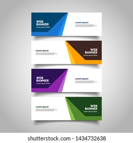 abstract vector banners.modern template design for web