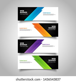 abstract vector banners.modern template design for web