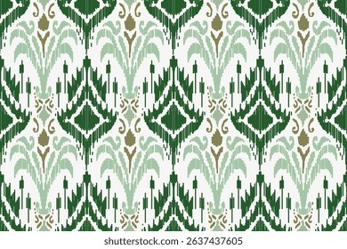 Abstract Vector, Batik, fabric embroidery, Ethnic pattern, Ogee, Geometric ethnic, Seamless textile, Ikat pattern, Ikat chevron, Paisley pattern, Vector element, native american, Background printing.