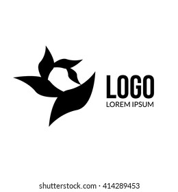 Abstract vector beauty spa salon logo. Abstract logo concept.