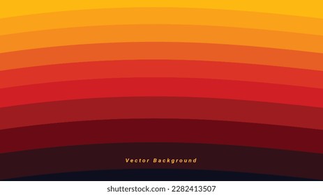 Abstract Vector bg  Bright Background red yellow orange