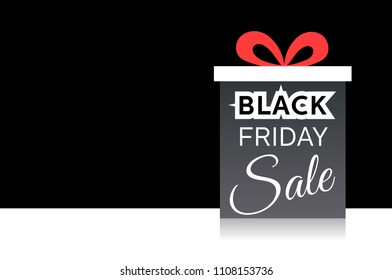 Abstract vector black friday sale layout background. Vector, illustration, eps10.