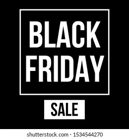 Abstract vector black friday sale layout background. Black Friday banner poster badge sticker web advertising vector illustration.