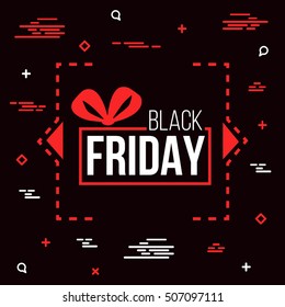Abstract vector black friday sale layout background. For art template design, list, page, mockup brochure style, banner, idea, cover, booklet, print, flyer, book, blank, card, ad, sign, poster, badge.