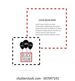 Abstract vector black friday sale layout background. For art template design, list, page, mockup brochure style, banner, idea, cover, booklet, print, flyer, book, blank, card, ad, sign, poster, badge.