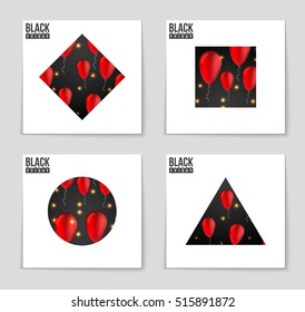Abstract vector black friday sale layout background. For art template design, list, page, mockup brochure style, banner, idea, cover, booklet, print, flyer, book, blank, card, ad, sign, poster, badge.