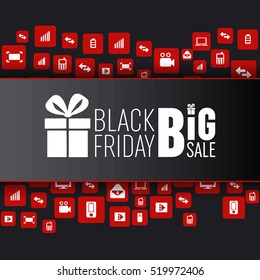 Abstract vector black friday sale layout background. For art template design, list, page, mockup brochure style, banner, idea, cover, booklet, print, flyer, book, blank, card, ad, sign, poster, badge.