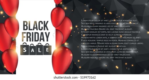 Abstract vector black friday sale layout background. For art template design, list, page, mockup brochure style, banner, idea, cover, booklet, print, flyer, book, blank, card, ad, sign, poster, badge.