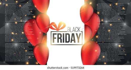 Abstract vector black friday sale layout background. For art template design, list, page, mockup brochure style, banner, idea, cover, booklet, print, flyer, book, blank, card, ad, sign, poster, badge.