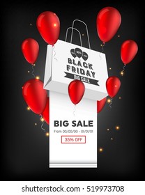 Abstract vector black friday sale layout background. For art template design, list, page, mockup brochure style, banner, idea, cover, booklet, print, flyer, book, blank, card, ad, sign, poster, badge.