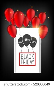 Abstract vector black friday sale layout background. For art template design, list, page, mockup brochure style, banner, idea, cover, booklet, print, flyer, book, blank, card, ad, sign, poster, badge.