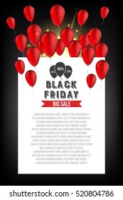 Abstract vector black friday sale layout background. For art template design, list, page, mockup brochure style, banner, idea, cover, booklet, print, flyer, book, blank, card, ad, sign, poster, badge.