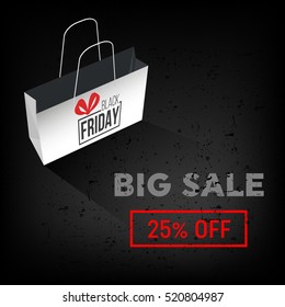Abstract vector black friday sale layout background. For art template design, list, page, mockup brochure style, banner, idea, cover, booklet, print, flyer, book, blank, card, ad, sign, poster, badge.