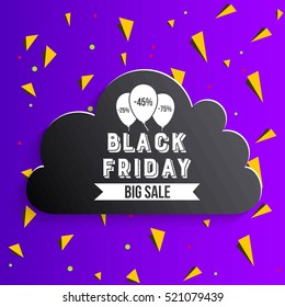 Abstract vector black friday sale layout background. For art template design, list, page, mockup brochure style, banner, idea, cover, booklet, print, flyer, book, blank, card, ad, sign, poster, badge.