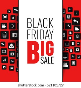 Abstract vector black friday sale layout background. For art template design, list, page, mockup brochure style, banner, idea, cover, booklet, print, flyer, book, blank, card, ad, sign, poster, badge.